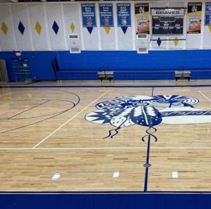 Gym Courts Sealing And Finishing Services