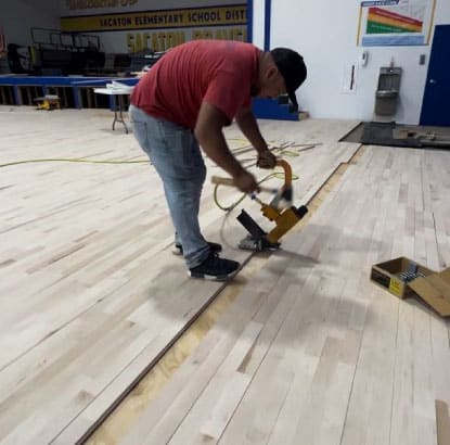 Premium Wooden Flooring Installation For Gyms In Gilbert, AZ