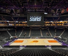 NBA Basketball Floor Court Installations In Phoenix